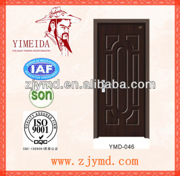 Turkey designs pvc wooden door