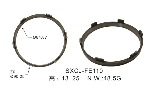 Auto Parts Input Transmission Synchronizer RING for IVECO 2826 - OEM 5801579751/5801754450