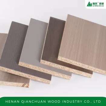 Gray Tone Wood Grain Melamine Particle Board