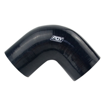 3\" 76mm 90 Degree Elbow Silicone Hose Pipe Turbo Intake - Blue&Yellow / Black&Yellow PQY-SH9030-QY