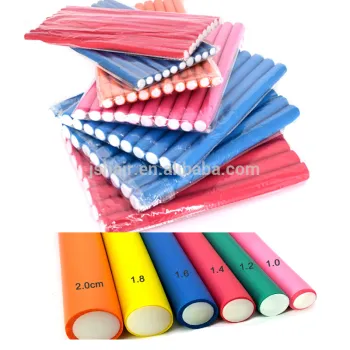 aliexpress 10pieces/pack curly hair rollers spiral hair roller, foam hair rollers