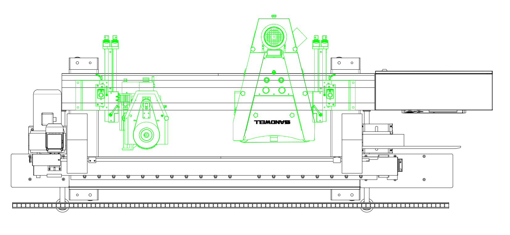 edge sanding drawing