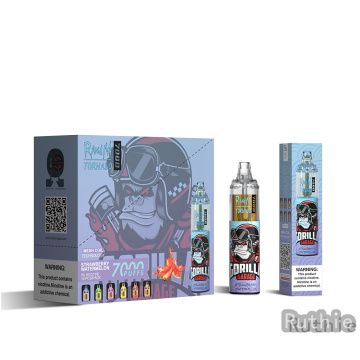 RandM 7000puffs Peach blueberry candy
