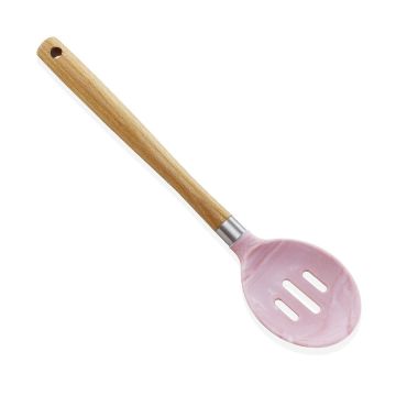 7PCS Silicone Utensil Set With Beech Wood Handle