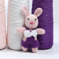 wholesale children's handmade animal toyscrochet rabbit doll