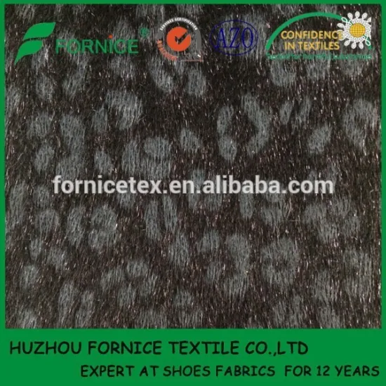 China manufacturer fake house flocking fur fabric for shoes