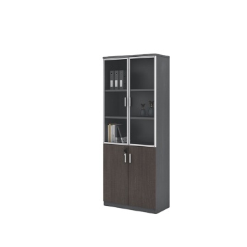 High Quality Metal and Wood Filing Cabinet with Lock