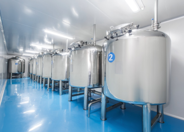 Stainless Steel Sanitary Storage Tank for Food Industry