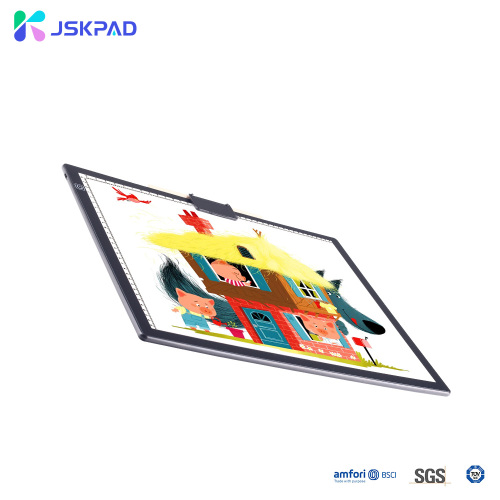 JSKPAD Tableau de traçage de dessin à LED à gradation portable