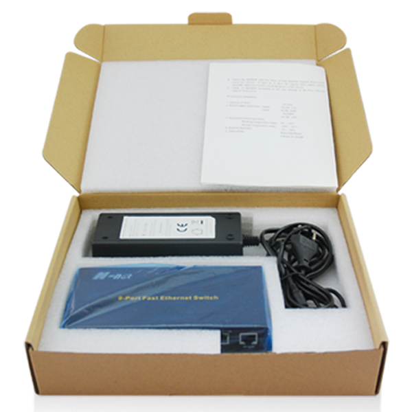 100M Unmanaged 8 Ports Network POE Switch