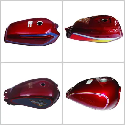 Colorful motorcycle fuel tank gas tank