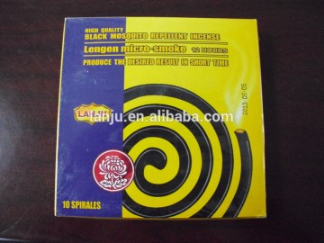 LANJU black mosquito coils 12 hour repellent incense