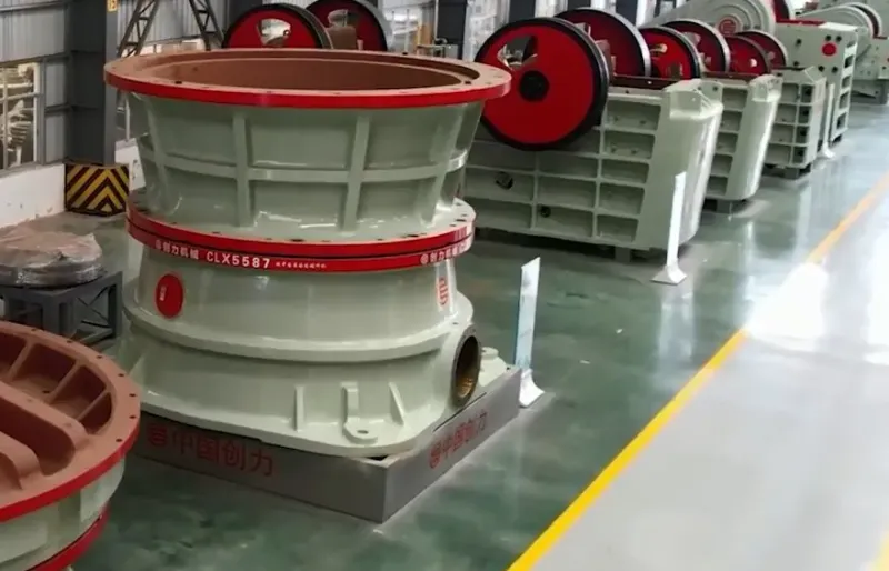 Gyratory Crusher in Mining and Stone Crushing Industry