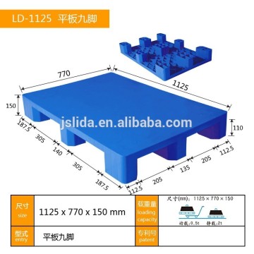 Single-side Standard Size Plastic Pallet for Industrial