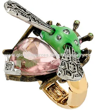 Vintage Critters Bug Ring