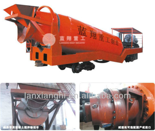 TZB-2 rail line concrete mixer truck mining haulage equipment