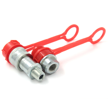 High Pressure Enerpac Coupling with Carbon Steel Ball Valve for 88 SERIES KZE-B Screw-Connect System, Rated for 10000 PSI - ISO 14540 Standards