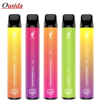 Disposable electronic cigarette 1600 puffs