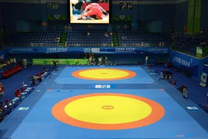 wrestling mat (FILA certification)