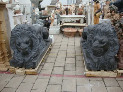 Black Lion Marble Lion Sculpture Search