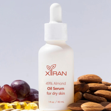Pure Natural Sweet Almond Essential Oil Serum for Hydration and Moisturization