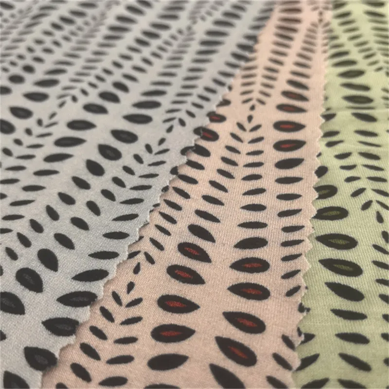 พรีเมี่ยม 95% วิสโคส 5% ผ้าสแปนเด็กซ์สำหรับเดรส