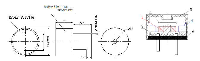 FBMB9650-1 buzzer