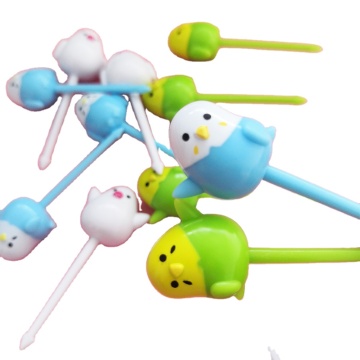ABS Cute Bird Bento Picks - Fruit Forks & Unicorn Food Picks