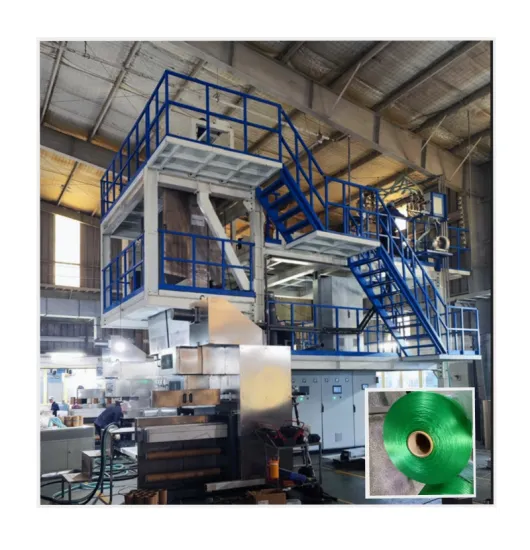 PP Filament Wig Hair Yarn Making Machine: Small Size Yarn Filament Spinning Line