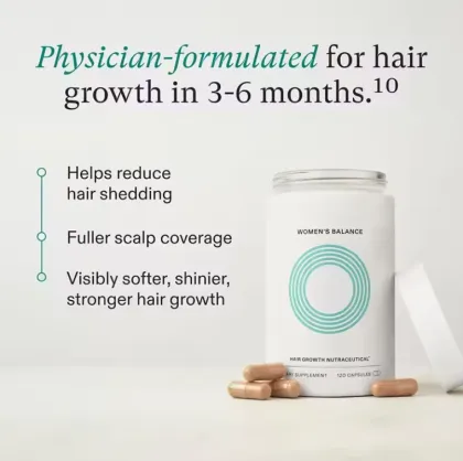 OEM Private Label Women's Hair Growth Supplement Women's Balance Hair Growth Capsules