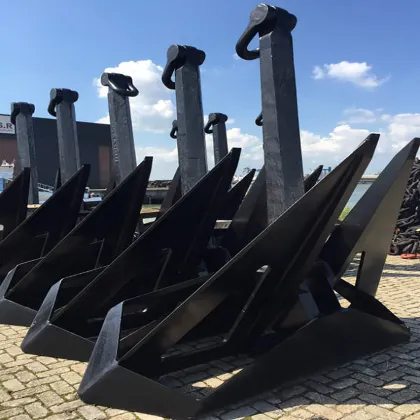 Nantong Jakarta Welded Marine Ship Delta Anchor