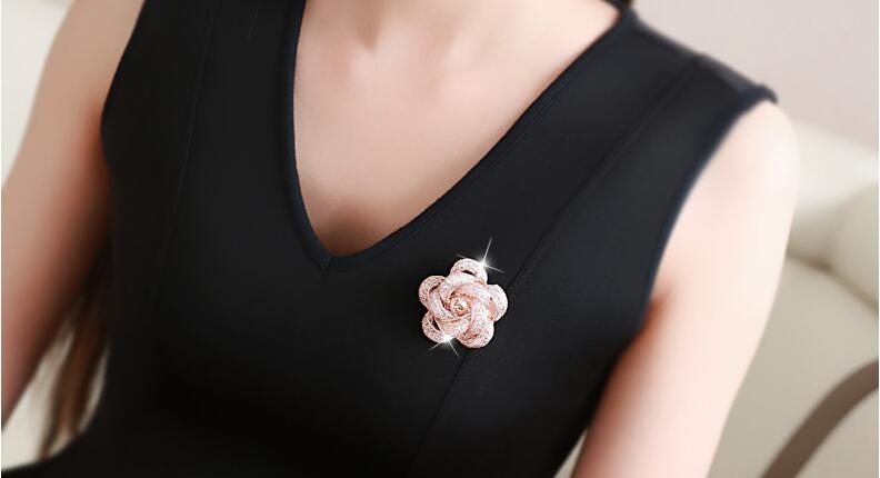 flower brooch