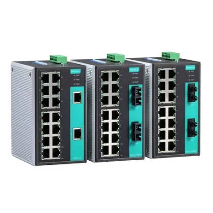 Moxa EDS-316 Series 16-Port Unmanaged Ethernet Switch