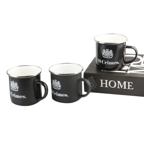 Unbreakable Cups Hot and Cold Sports Beeg Enamel Mug From China