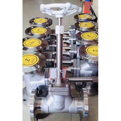 Gas Flow Control Valve DN15-50 Low temperature Globe Valve Factory