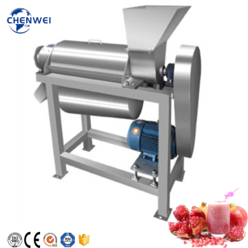 Spiral Juicer for Fruit and Carrot Juice Extraction