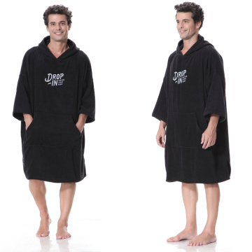 Baumwollponcho mit Kapuze Handtuch Handtuch wechseln Robe