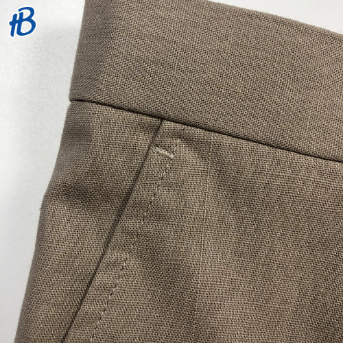 Good quality Khaki slim suit trousers for men