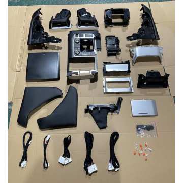 Accesorios 4x4 Kits de cromo para la consola central de actualización interior de Land Cruiser (08-15 modelos actualizados a nuevos modelos 16-20)