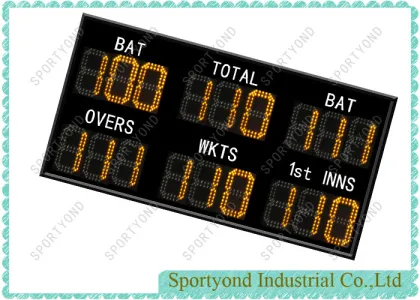 Sport LED Electronic Cricket Scoreboard With Wireless Controller