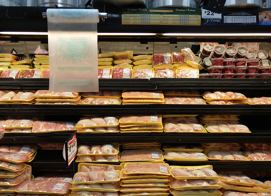 Supermarket Keep-Fresh Plastic Packing Bag