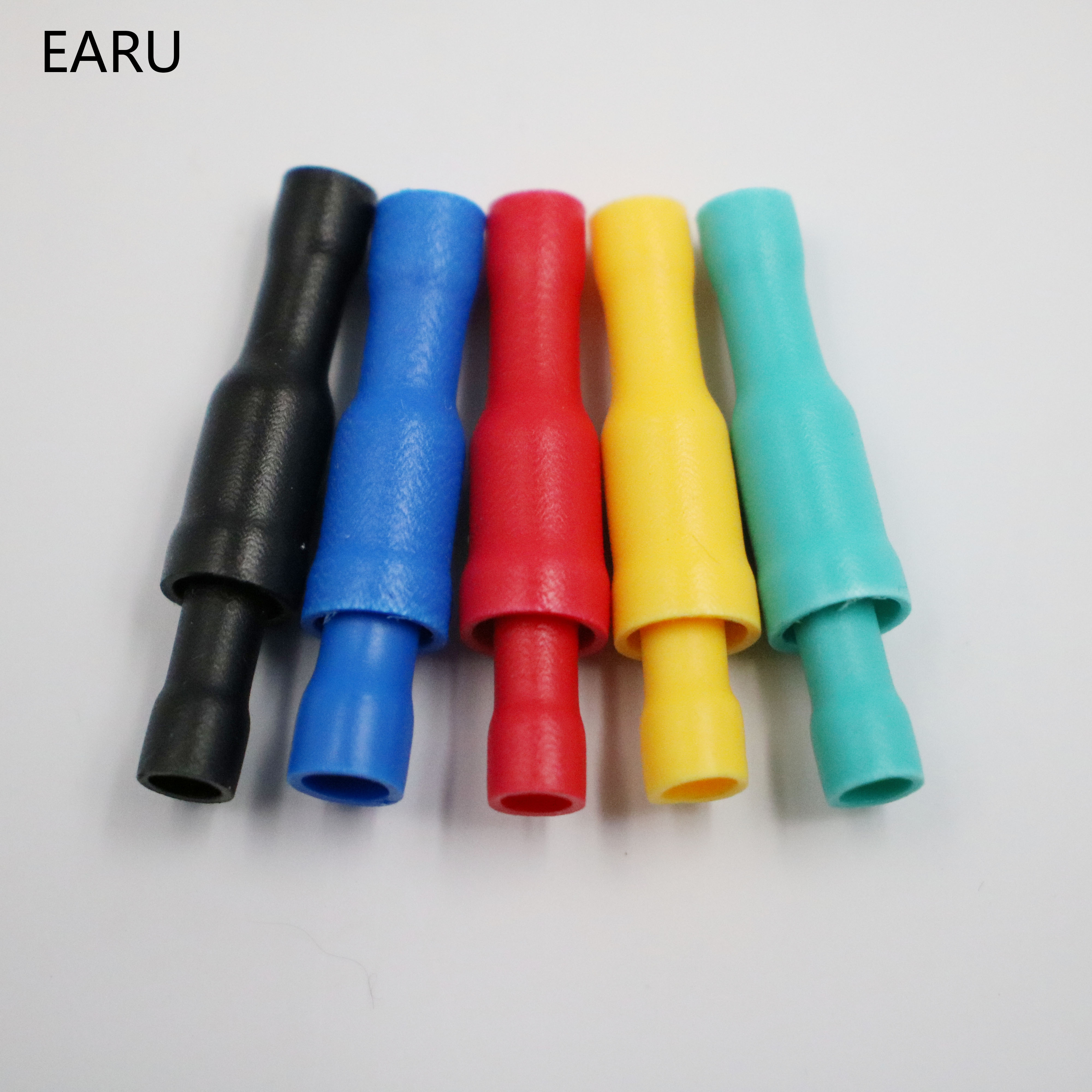Female and Male Insulated Electric Connector Crimp Bullet terminal for 22~16 AWG Audio Wiring