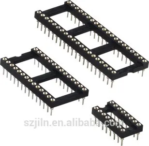 Round Pin & round hole IC Socket