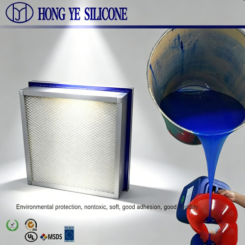 ISO9001 Liquid Tank Potting Silicone for HEPA Filter