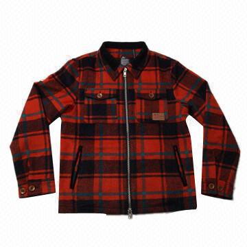 Flannel Check Men's Jacket