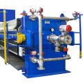 Ciclo de filtración Prensa de filtro de aguas residuales de diafragmas flexibles