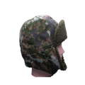 Камуфляжный зимний головной убор в стиле милитари
