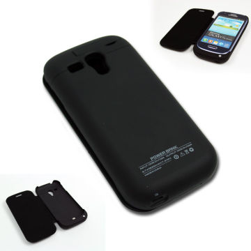 2000mAh Backup Battery Charger Extended Power Case Cover for Samsung Galaxy S III Mini
