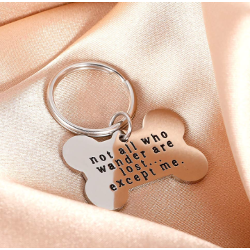 Tags ID pour animaux de compagnie pour collier de chiens