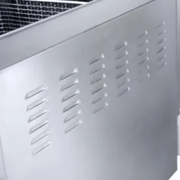 Table-Top Stainless Steel Commercial Kitchenware Gas Fryer for Restaurant